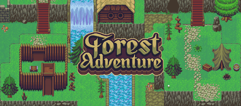 Forest Adventure: Animated Autotile Tileset (Tiled-ready)