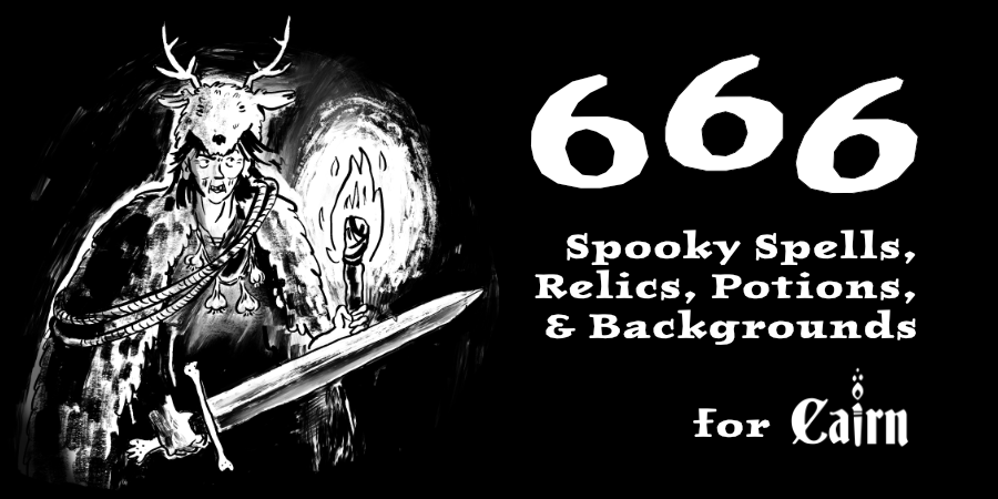 666: Spooky Cairn Backgrounds