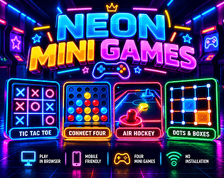 Neon Mini Games