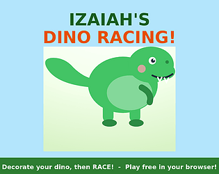 Izaiah’s Dino Racing