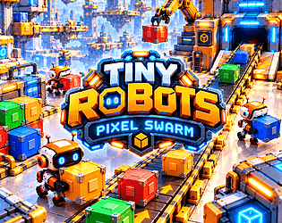 Tiny Robots Pixel Swarm