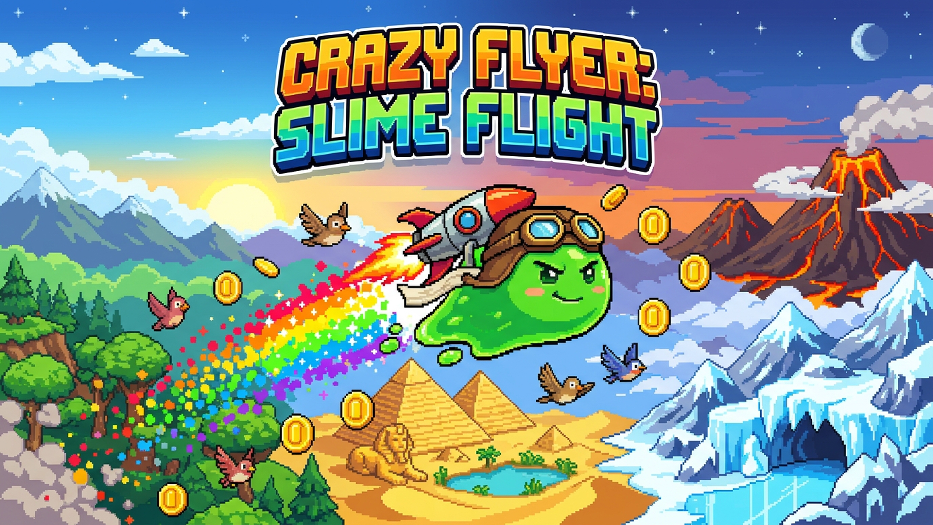 Slime Io Slime Launcher: Crazy Flight by Ernerya Studio