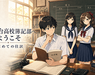 掬星台高校簿記部へようこそ はじめての仕訳