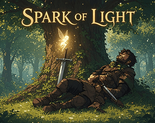 Spark of light