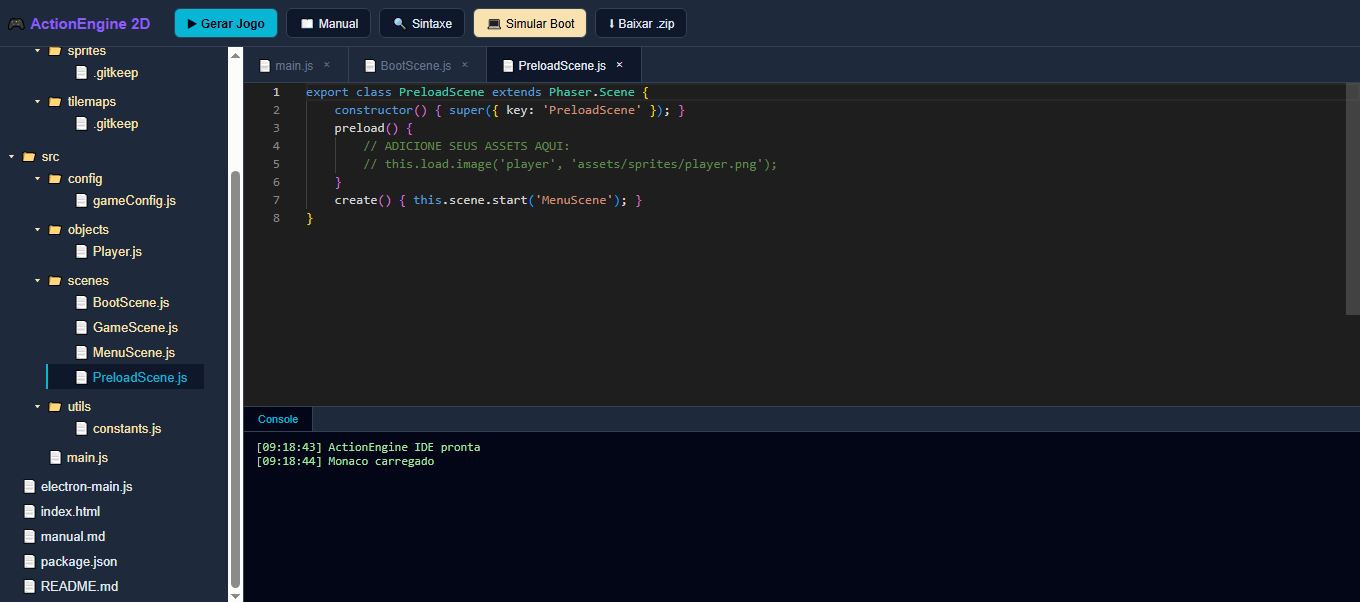 ActionEngineJS 2d