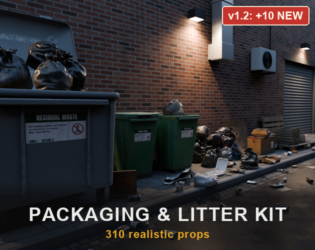 Major Update v1.2: 10 ready-made piles (310 objects) - Packaging ...