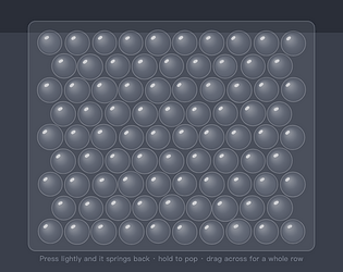 Bubble Wrap · 气泡膜