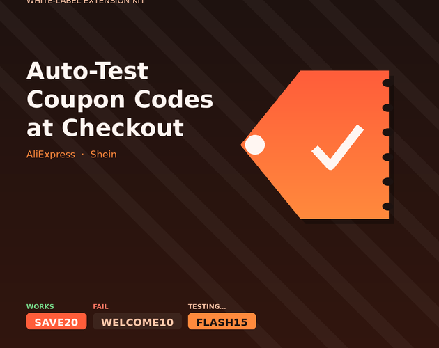 Coupon Tester Extension Kit by digitalnomadtahir-cyber