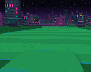 Cyberpunk Golf 1