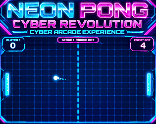 NEON PONG: CYBER REVOLUTION