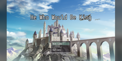 Cover image for He Who Would Be King