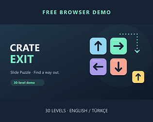 Crate Exit: Slide Puzzle