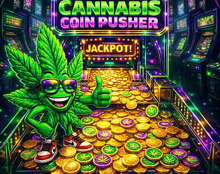 Leafy's Cannabis Coin Pusher