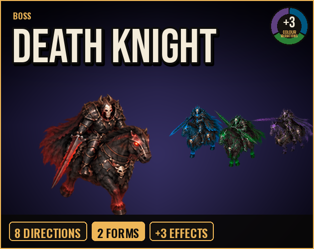 Death Knight Boss cover: the boss in action