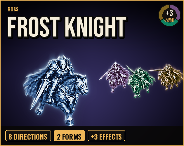 Frost Knight Boss cover: the boss in action