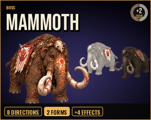 Mammoth Boss cover: the boss in action