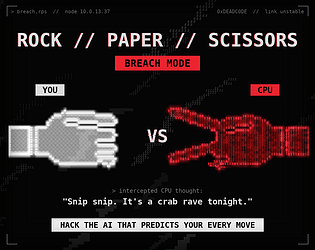 Rock Paper Scissors: Cyber Mode