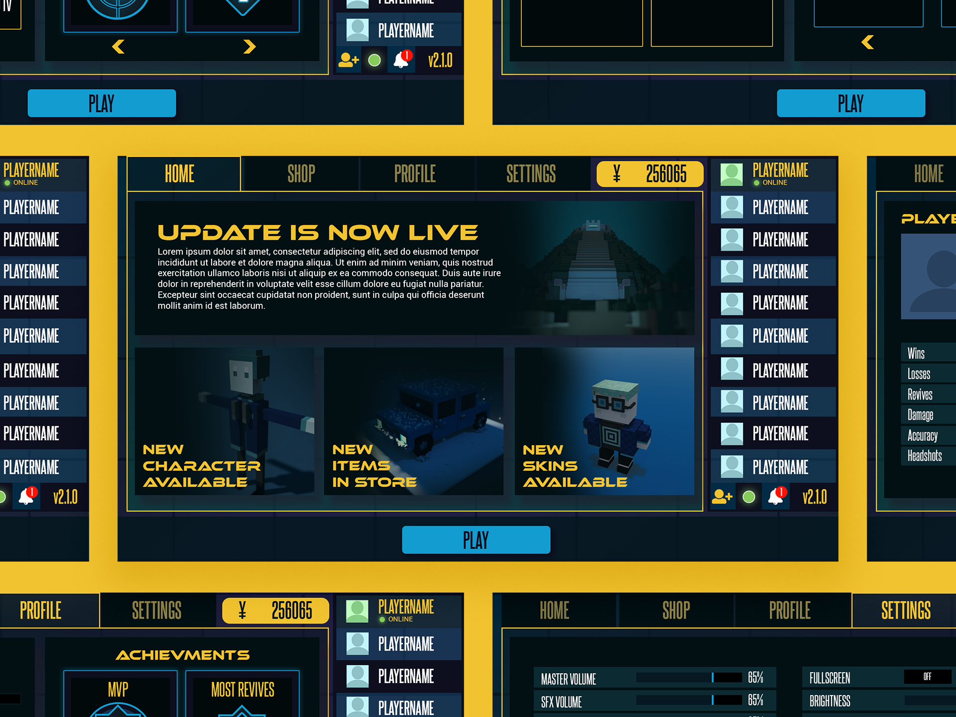 Sci Fi Fps Battle Royale Ui Asset Pack By Loudeyes