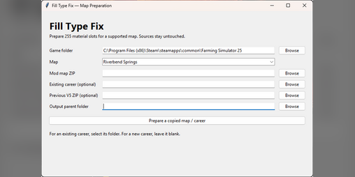 Type Fix Windows Fill Type Fix - Beta by TRRJModding
