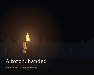 A torch, handed
