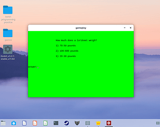 Batch trivia game