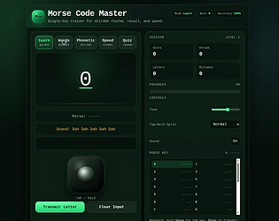 Morse Code Master