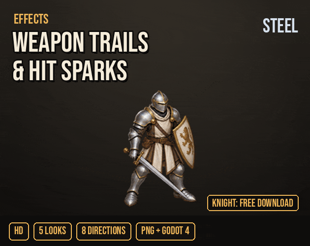 Weapon Trails and Hit Sparks cover: its effects playing