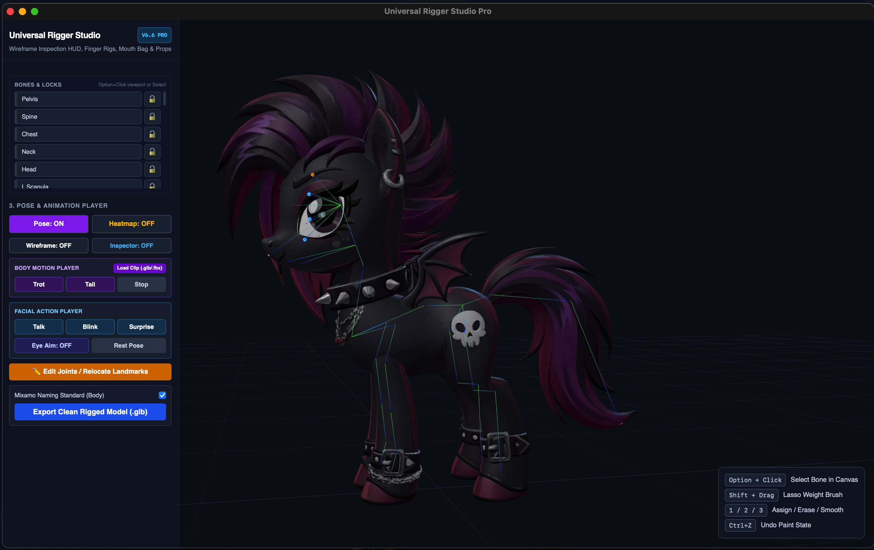 New Build Version for 3D Rigger Studio for PC , Mac, Linux - Bi/Quad ...