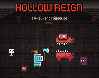 Hollow Reign, a pixel-art roguelite