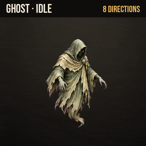 Ghost: every animation, large