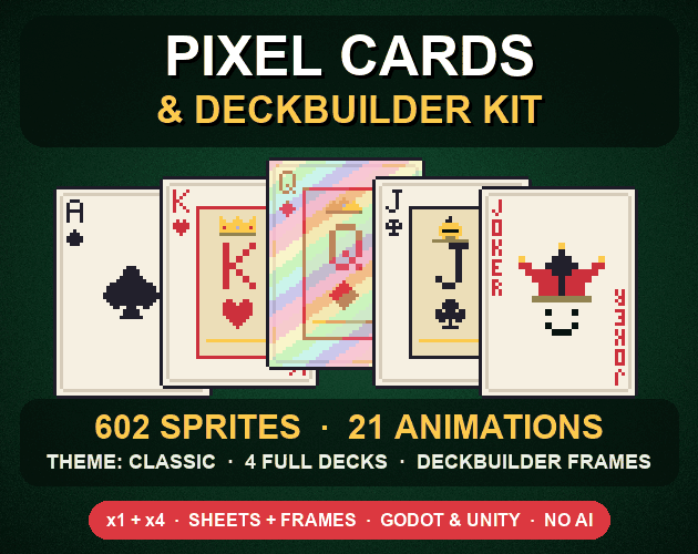 Pixel Cards & Deckbuilder Kit