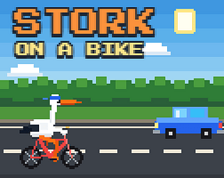 Stork on a Bike