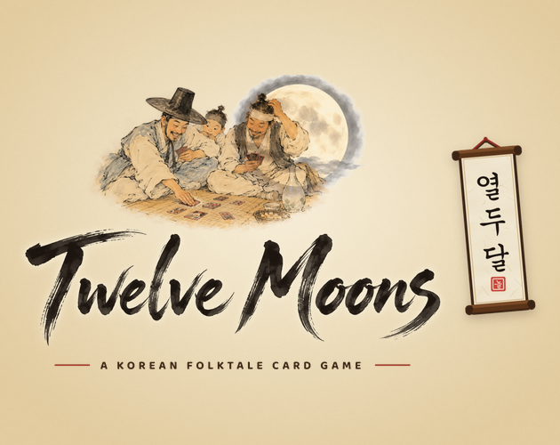 Twelve Moons: A Korean Folktale Card Game by hyunary
