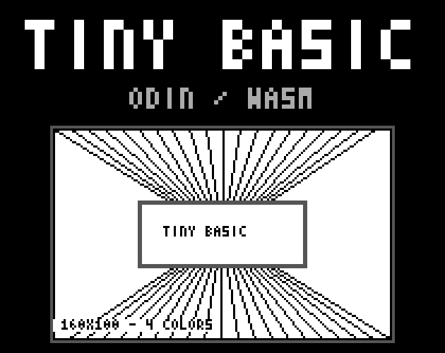 Tiny BASIC (odin/wasm) by The Grumpy GameDev