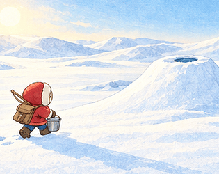 今天,也來釣魚 · Cozy Ice Hole Fishing