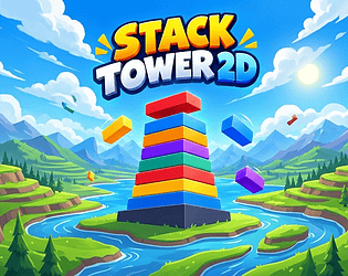 Stack Tower 2D