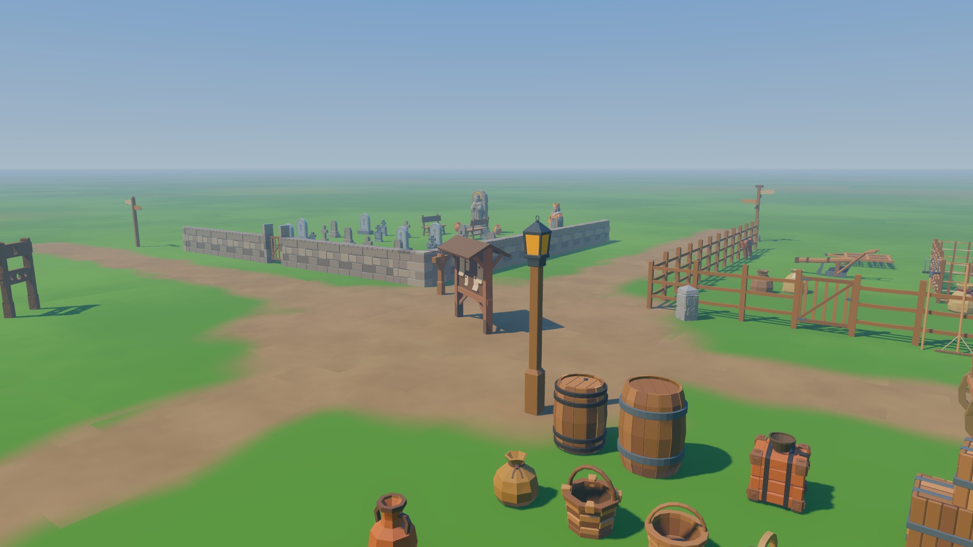 New pack out: Props, Tools & Fencing - Castle & Siege - Low Poly 3D ...