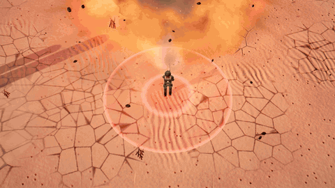 HORDEFALL sandworm boss