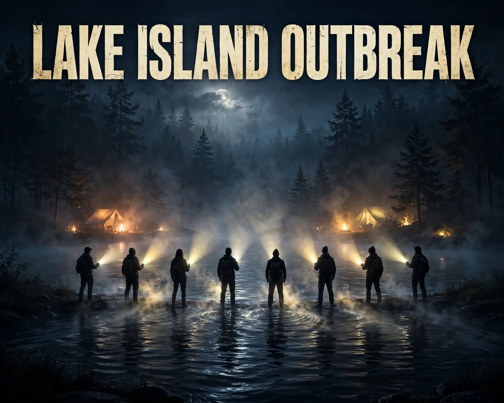 Lake-island Outbreak Zombies by Lacole Housey
