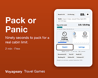 Pack or Panic