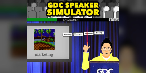 Cover image for GDC Speaker Simulator (realistic public speaking)