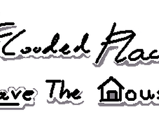 flooded place save the house