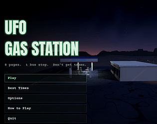 UFO Gas Station