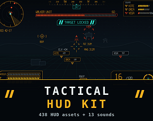 Tactical HUD Kit - Example Scene