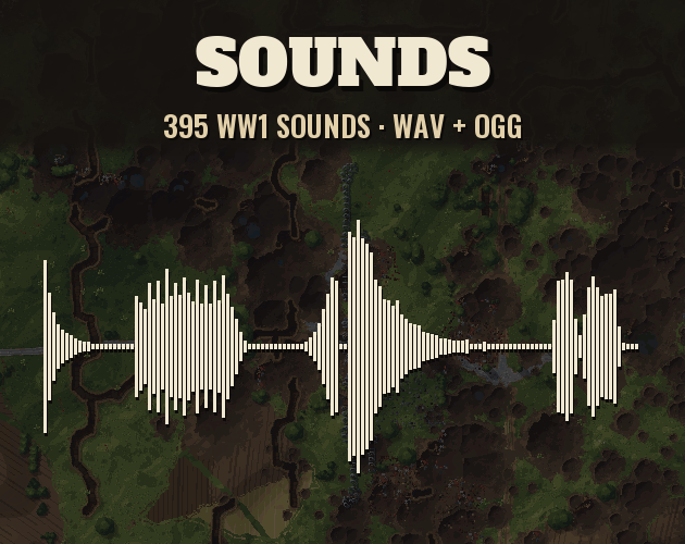 Western Front: Sounds, 395 WW1 Sound Effects by torshid