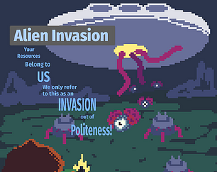 Alien Invasion: Your resources belong to us we only refer to this as an invasion out of politeness! game artwork