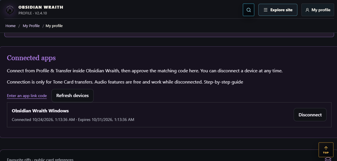 Latest-2.4.12 Update - Obsidian Wraith — Guitar & Bass Amp Workstation ...