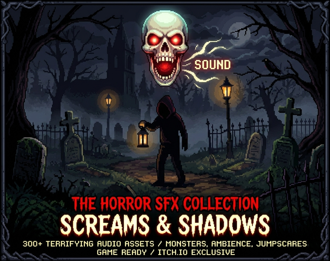 [Asset] Screams & Shadows: 350+ Horror SFX (50% off for Halloween ...