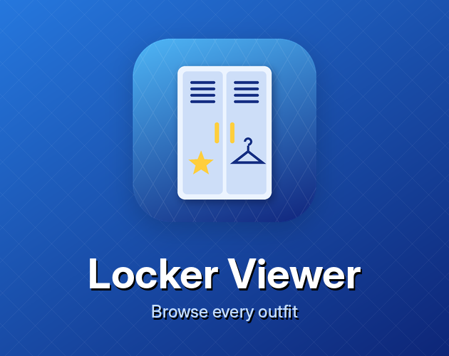 Locker Viewer 1.1 - New: collab outfits build straight from the game ...