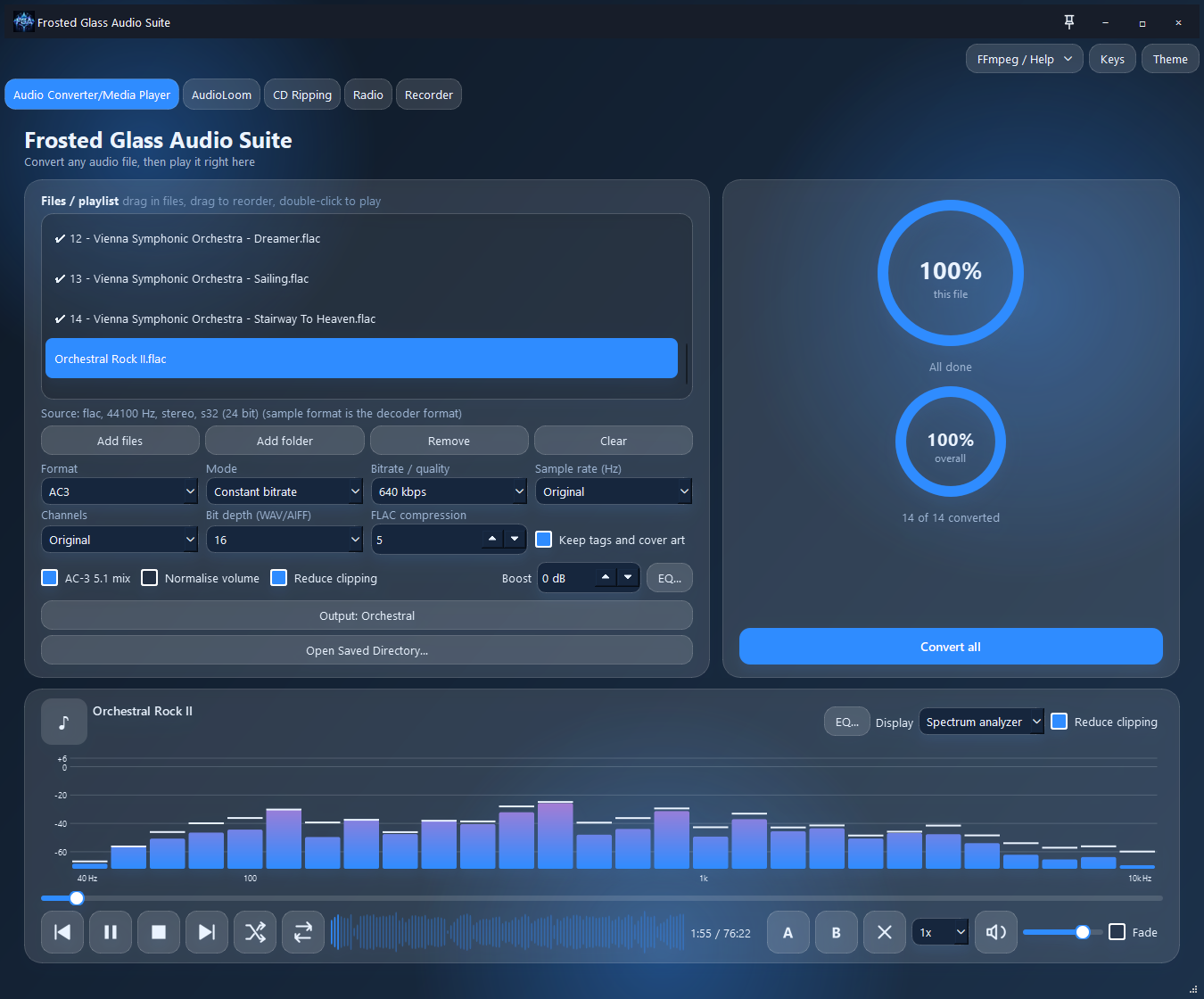 Frosted Glass Audio Suite by braetek